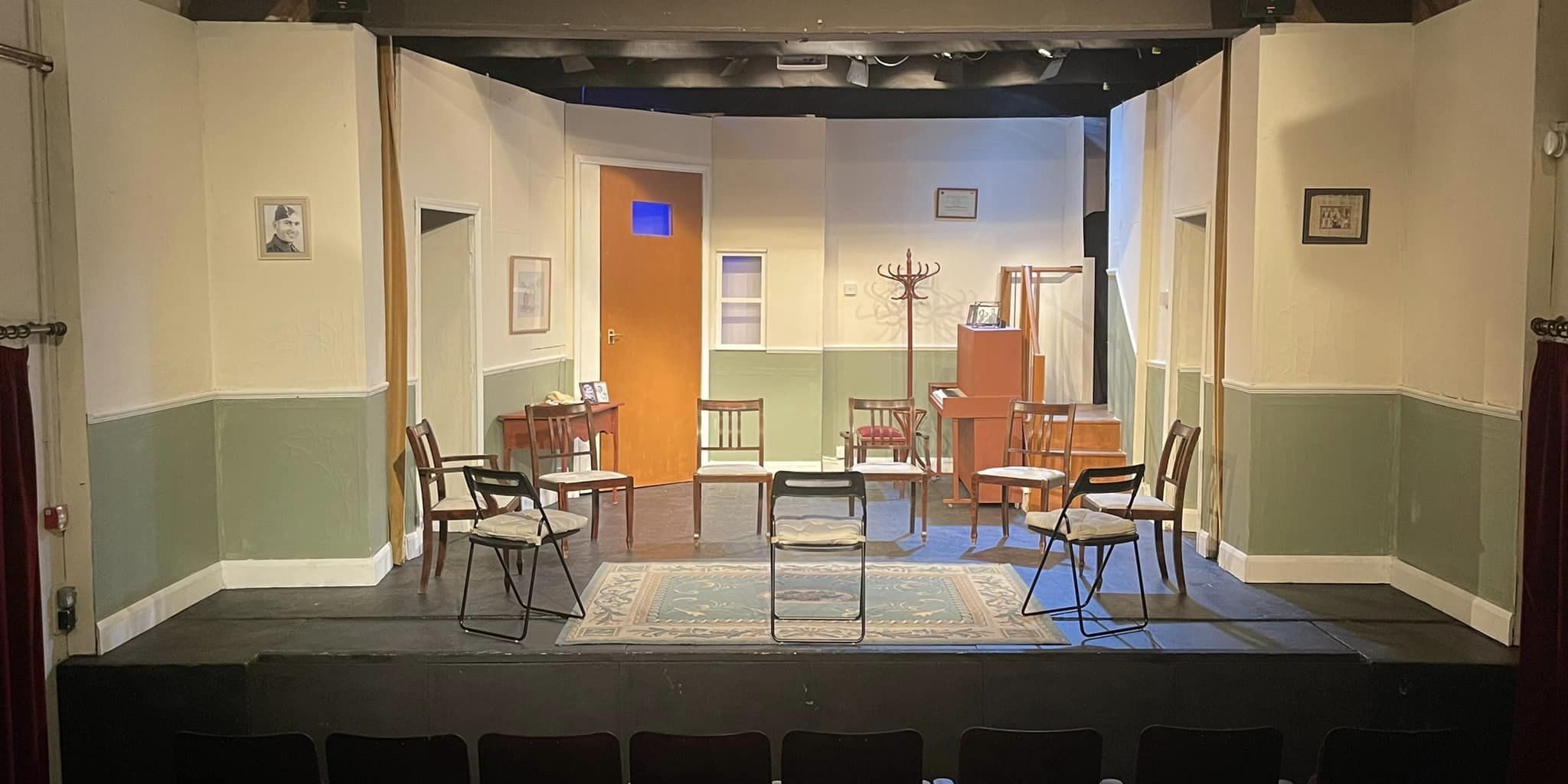 An empty stage - Improbable Fiction - DESPA - 2024