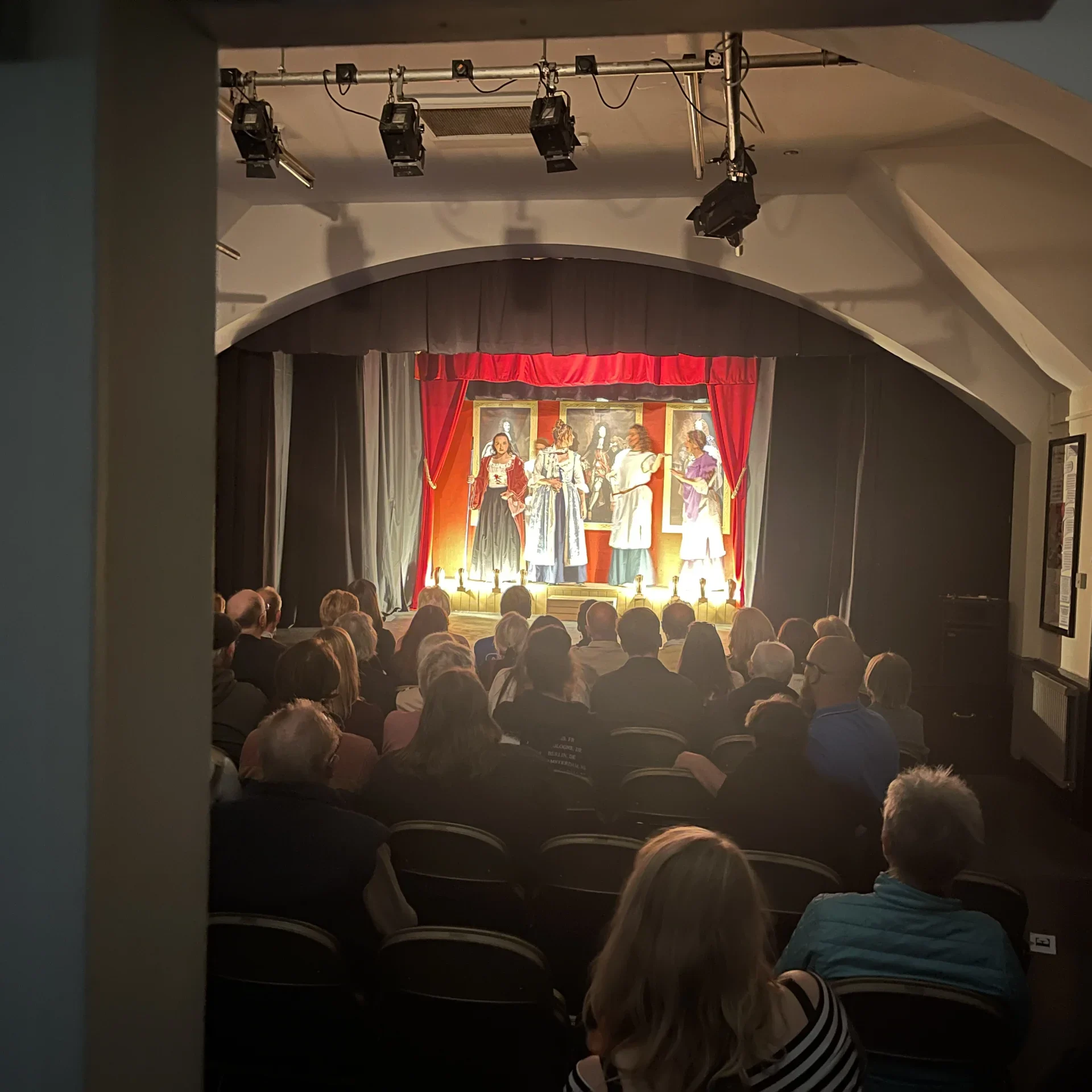 During Show - Playhouse Creatures - Burgess Hill Theatre Club