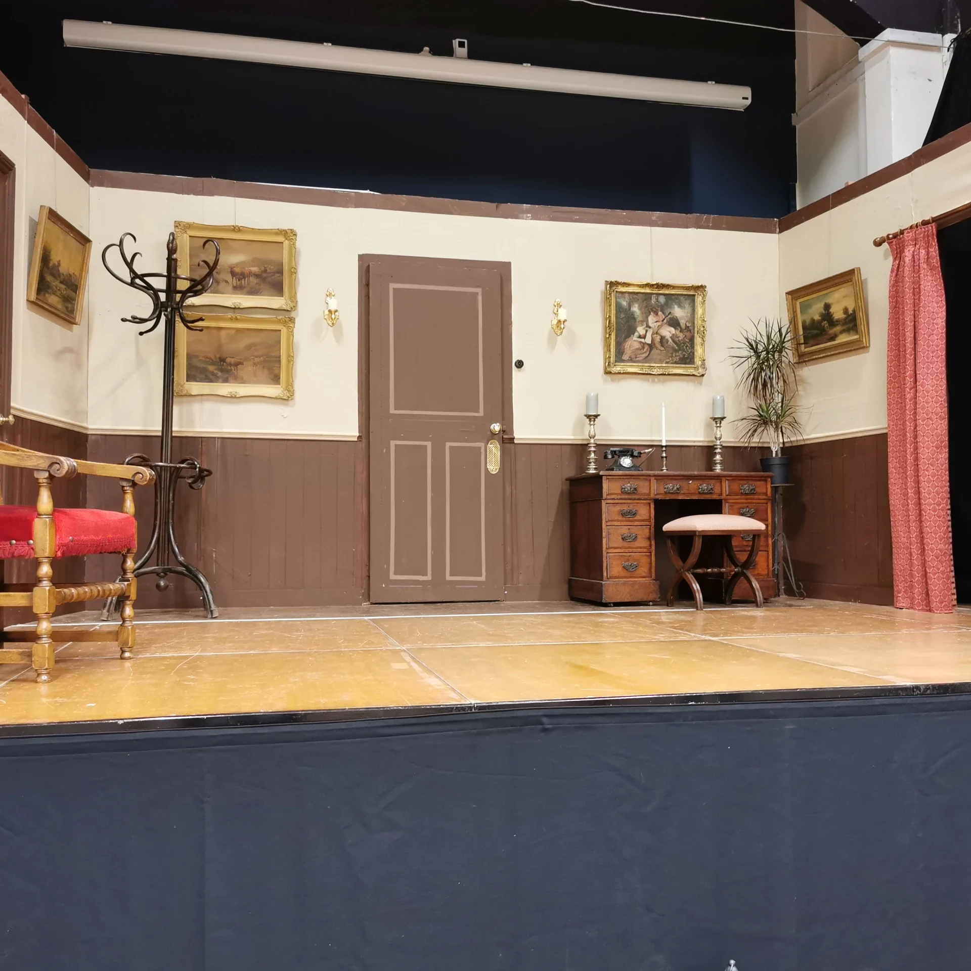 Empty Stage - Mystery of Talbot Manor - Lindfield Dramatic Club