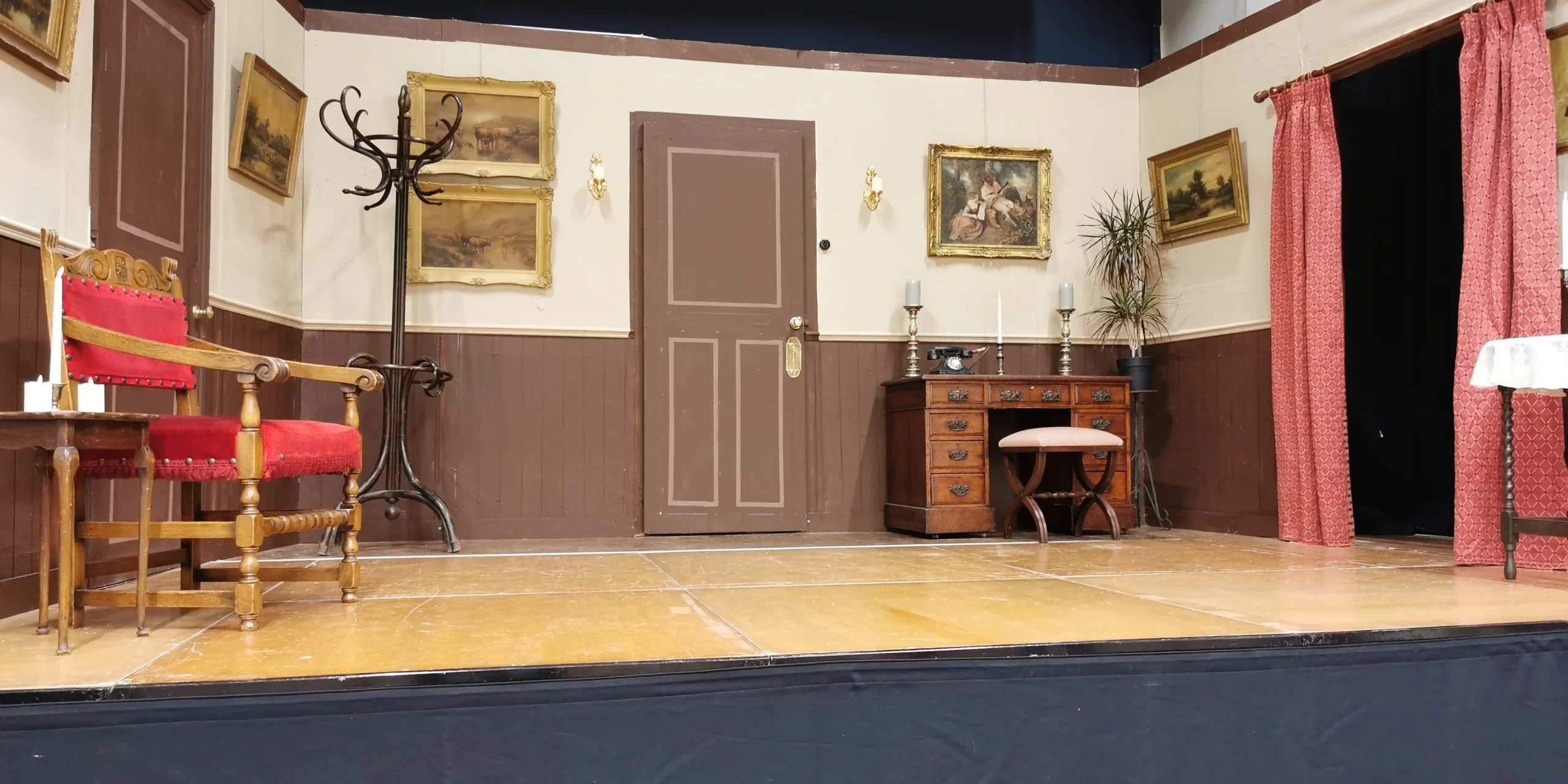 Empty Stage - Mystery of Talbot Manor - Lindfield Dramatic Club