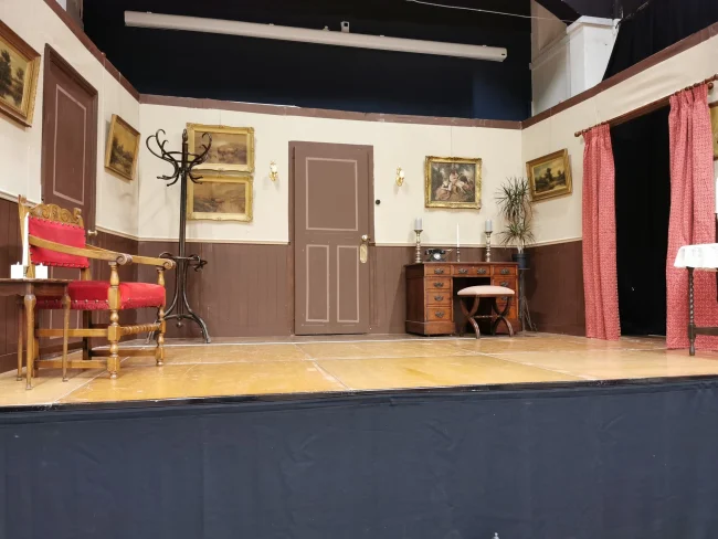 Empty Stage - Mystery of Talbot Manor - Lindfield Dramatic Club